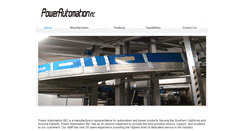 Desktop Screenshot of powerautomationsales.com